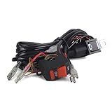 Chicote Elétrico Para Instalação De Farol E Barra De LED Para Moto 12V