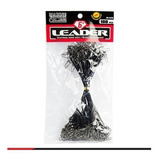 Chicote Leader Black Marine Sports N 6 40lbs Hook Snap 100p
