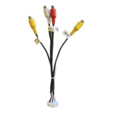 Chicote Ou Cabo Dos Rca Para Dvd Retrátil Philco Pca 650