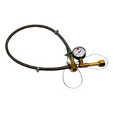 Chicote Oxigenio Flexível 1 5m C Manometro P Manifold