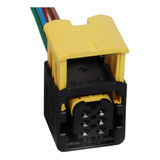 Chicote Plug Conector Pisca Dianteiro Seta Scania S5 6 Vias