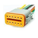 Chicote Reparo 12 Vias Femea 1 5Mm Deutsch Caminhao Onibus Trator