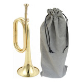 Chifre De Cavalaria De Latão Amarelo Bb Bugle Para Crianças