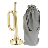 Chifre De Cavalaria De Latão Amarelo Bb Bugle Para Crianças