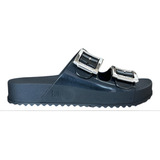 Chinelo Birken Sandalia 2 Fivelas Zaxy Estilo Melissa Ofera