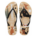 Chinelo Feminino Havaianas Slim Pets