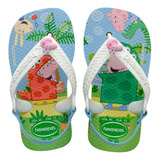 Chinelo Havaianas Baby Com Elástico Peppa Pig Original