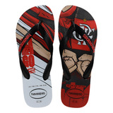Chinelo Havaianas Flamengo Top Times Adulto Mengão