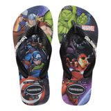 Chinelo Havaianas Herói Infantil Marvel Kids Licenciado