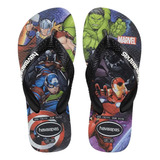 Chinelo Havaianas Infantil Kids Top Marvel Max Kid Original