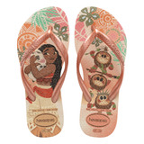 Chinelo Havaianas Infantil Princesas Disney Slim Kids