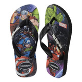 Chinelo Havaianas Infantil Top Heróis Marvel Vingadores