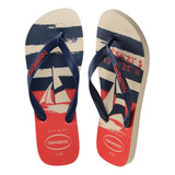 Chinelo Havaianas Masculino Top Nautical Original