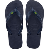 Chinelo Havaianas Preto Brasil Original