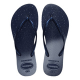 Chinelo Havaianas Slim Gloss Glitter Feminino