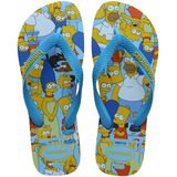 Chinelo Havaianas Top The Simpsons Sandalia Original Nf