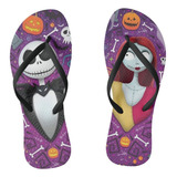 Chinelo Jack Skellington Sally