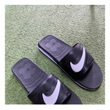 Chinelo Nike Air Preto branco