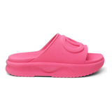 Chinelo Rosa Leve Sola Plataforma Anatômica Amortecedora