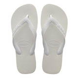Chinelo Sandálias Havaianas Top 0001 Branco 41 42 Br Sem Gênero