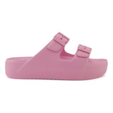 Chinelo Slide Ramarim Birken Nuvem Plataforma