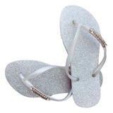 Chinelo Slim Com Glitter Havaianas Original