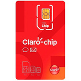 Chip Claro 4g 3x1  postagem