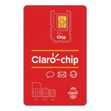 Chip Claro 4g  kit Com 10 Unidades 