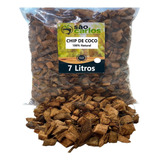 Chip De Coco 7 Litros Substrato Orquídeas Plantas Flores 1kg