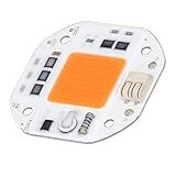 Chip De Luz Led Cob Para Crescimento De Plantas Contas De Lâmpada Para Cultivo De Plantas De Espectro Completo Para Hidropônico Diy Estufa 220v 100W 