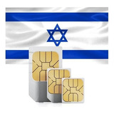 Chip Internacional Israel Franquia Internet 8gb 30 Dias