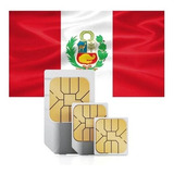 Chip Internacional Peru Franquia Internet 9gb 30 Dias