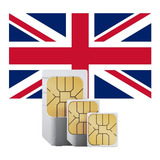 Chip Internacional Reino Unido Uk 50gb 30 Dias