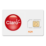 Chip M2m P Rastreador E Telemetria Claro 20mb plano Mensal