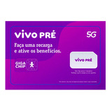 Chip Vivo 5g Pré Pago Triplo