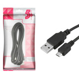 Chipsce 018 1409 Cabo Turbo Usb 1 8 M Micro usb V8 Carregar Celular Dados Cor Preto