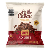 Chipshow Gotas Forneáveis Chocolate Ao Leite 1 01kg Le Cacau