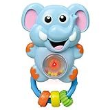 Chocalho Brinquedo Bebê Musical Divertido Educacional Infantil Bichinhos Com Som E Luzes Azul 