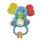 Chocalho Brinquedo Mordedor Musical Divertido Elefante Bebês