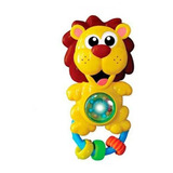 Chocalho C  Som E Luz Para Bebê   Leão Leãozinho   Zoop Toys