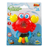 Chocalho C Som E Luz Para Bebê Sirizinho Zoop Toys