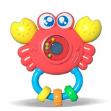 Chocalho C Som E Luz Para Bebê Sirizinho Zoop Toys