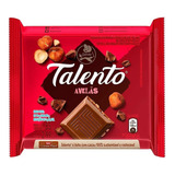 Chocolate Ao Leite Com Avelãs Garoto Talento Pacote 85g