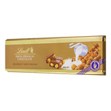 Chocolate Ao Leite Com Avelãs Inteiras Swiss Premium Lindt Cartucho 300 G