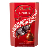 Chocolate Ao Leite Cremoso Lindor Lindt Caixa 75 G