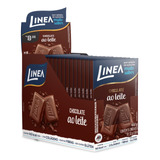 Chocolate Ao Leite Diet Linea Barra 15un De 30g