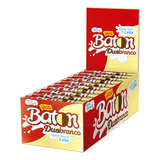 Chocolate Baton Duo Ao Leite E Branco Dp 30undx16g Garoto