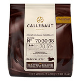 Chocolate Belga Amargo 70 30 38 70 5 Cacau 400g Callebaut