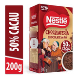 Chocolate Pó Solúvel 50 Cacau Dois Frades Caixa 200g