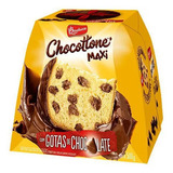 Chocottone Maxi Gotas De Chocolate 500g Bauducco Na Caixa